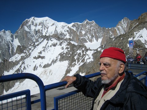 Alfred de Grazia, Mont Blanc, Pointe Helbronner, 2011