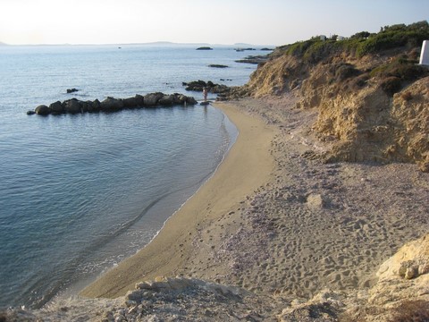 alfred de grazia beach naxos greece